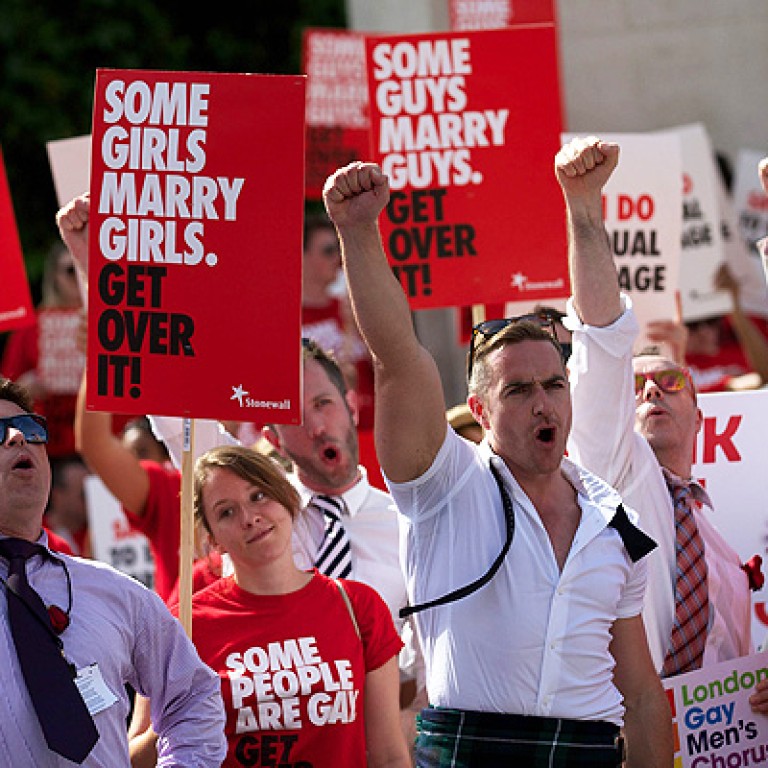Same-sex marriage to be legalised in England and Wales | South China ...