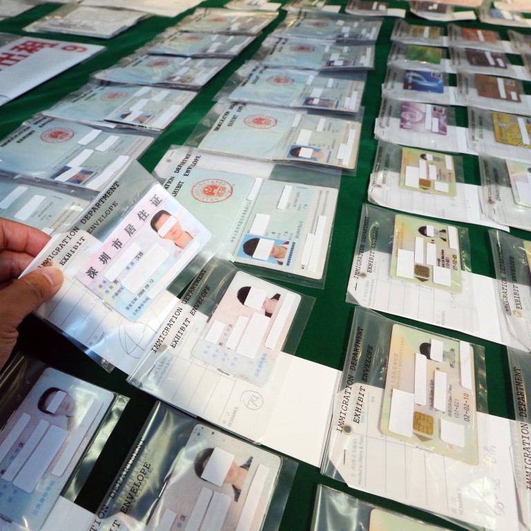 gang offering illegal work smashed South China Morning Post