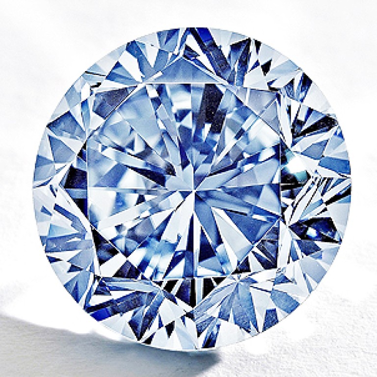 White on sale blue diamond