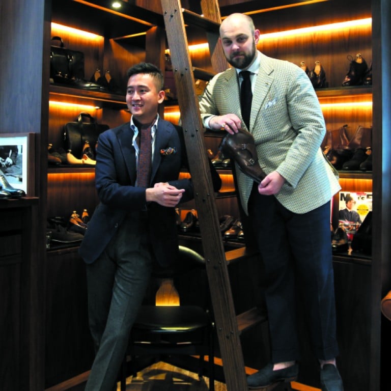 Co-owners of The Armoury, Alan See (left) and Ethan Newton, are optimistic about the industry. Photos: Jonathan Wong