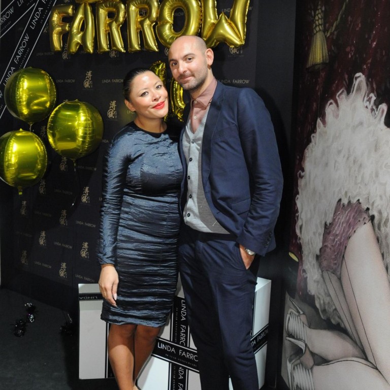 Linda Farrow co-founders Tracy Sedino and Simon Jablon take the celebration to Hong Kong