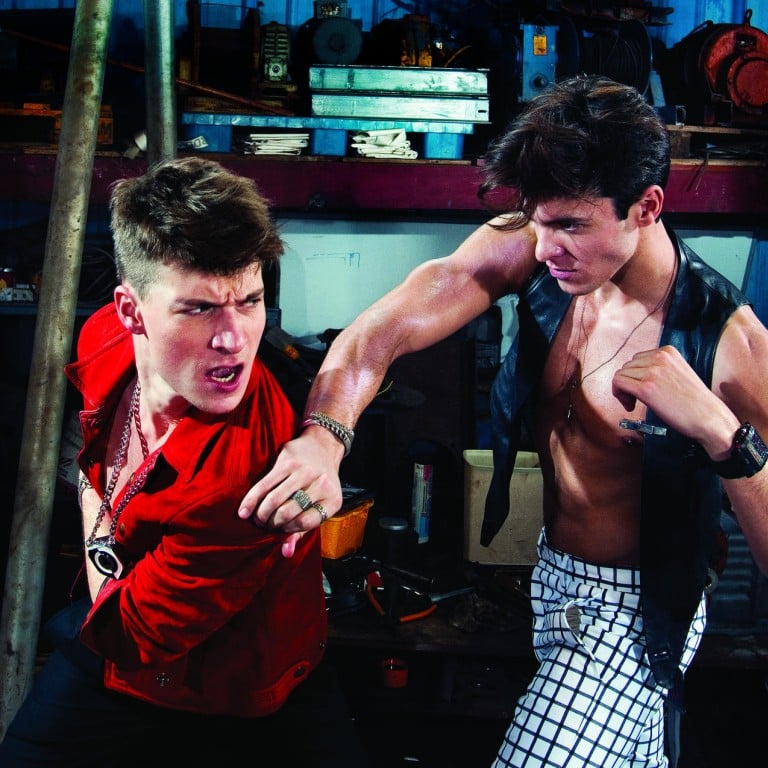 ON JEREMY (LEFT): TOM FORD Jacket, HK$64,700; BOTTEGA VENETA Trousers, HK$8,480; SAINT LAURENT Bracelet, HK$14,950; AMBUSH FROM JOYCE Necklace, HK$5,400. ON MYCKAEL: FRANCK MULLER Watch, HK$184,000; SAINT LAURENT Vest, HK$16,850; BOTTEGA VENETA Trousers, HK$6,880; LOUIS VUITTON Clip, HK$7,800; PRADA Belt clip, HK$1,850 SAINT LAURENT; Bracelet, HK$11,850 Necklace, HK$5,550; Rings, HK$3,750 each