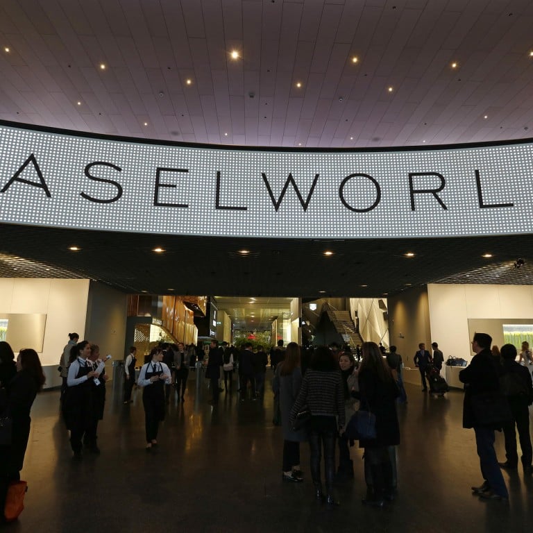 More than 1,400 companies displayed their latest innovations at the BaselWorld fair, one of the two major watch fairs held earlier this year. Photo: Bloomberg