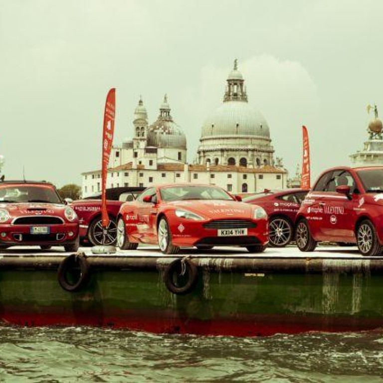 Valentino joins charity car tour to help children in Sierra Leone, Ghana and South Africa