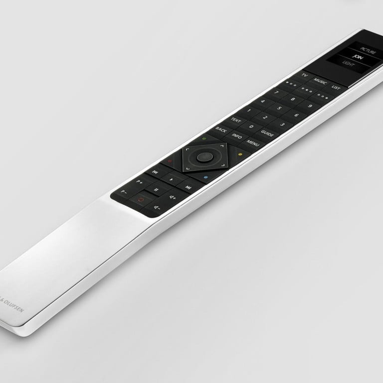 BANG & OLUFSEN: You can pre-set personalised options for your audio and video devices with the sleek BeoRemote, which can be activated with one simple touch. Price on request