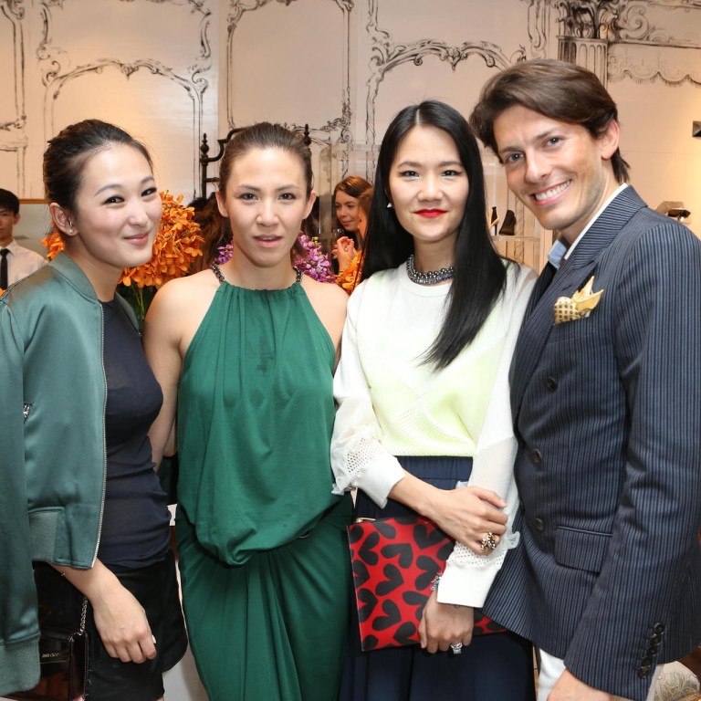 Antonia Li and Victoria Tang looked stylish in green #stylescmp