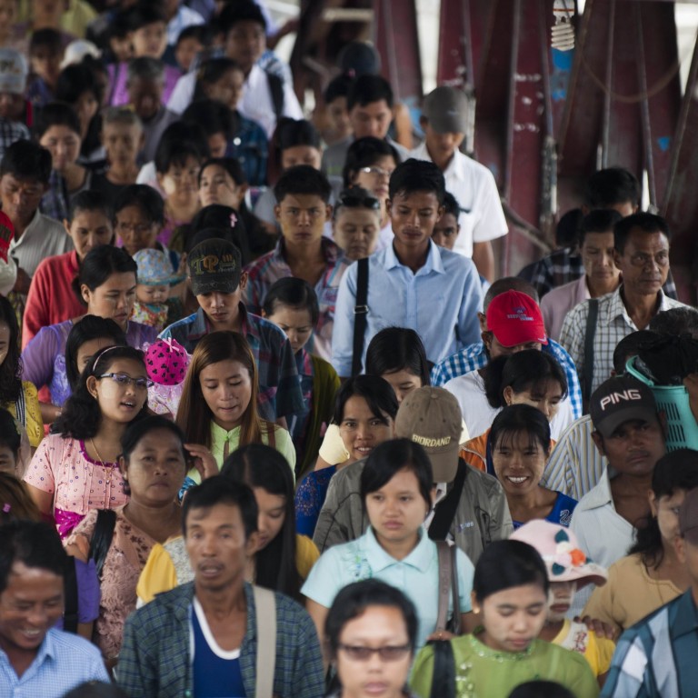 Census shows Myanmar's population is nine million fewer than estimated ...