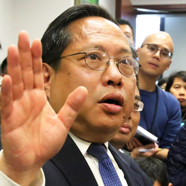 Lawmaker Albert Ho Admits His Surprise Resignation Not Backed By