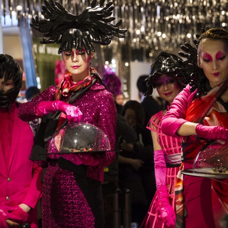 Suwa's 'Guerilla Restaurant' at Isetan, Tokyo, 2014. Photos: Ida Munehide with special thanks to Fake Tokyo, The Earth Production