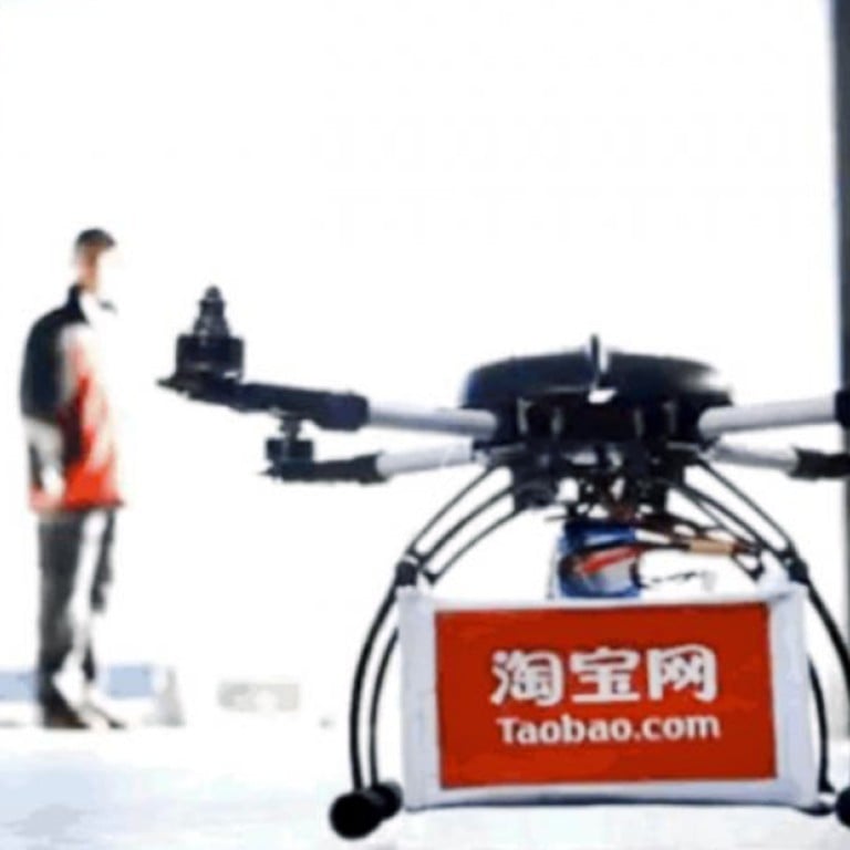 Alibaba drone deals delivery