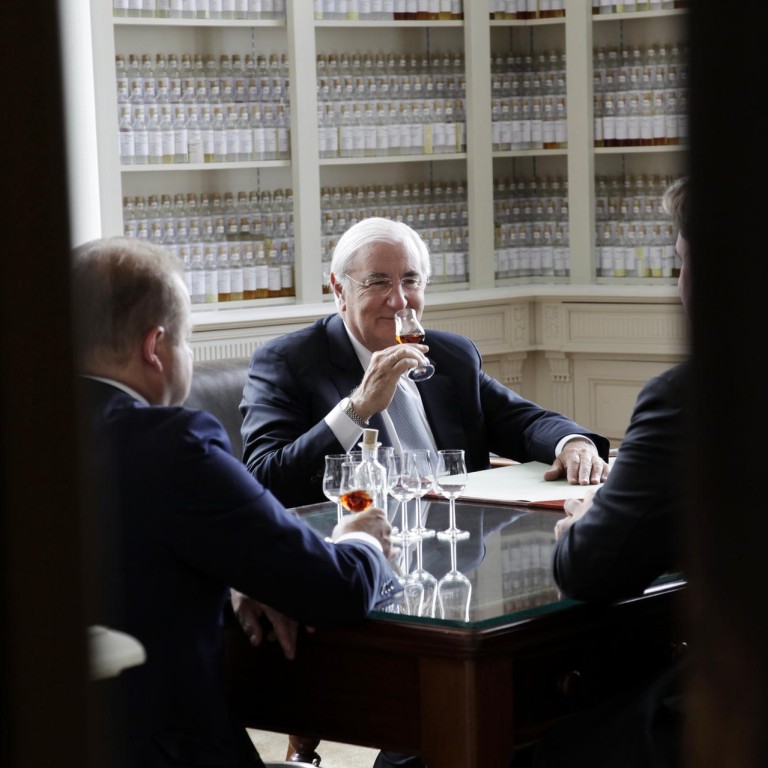 Hennessy's master blender Yann Fillioux. A fine Cognac takes years of experience to achieve. Photo: Richard Schroeder