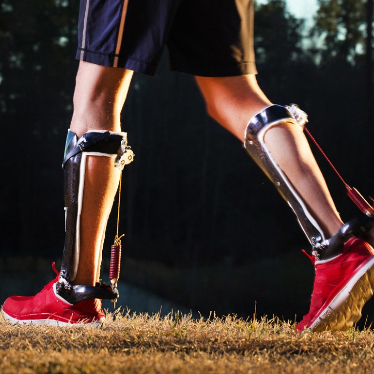 Groundbreaking exoskeleton device literally puts a spring in your step ...
