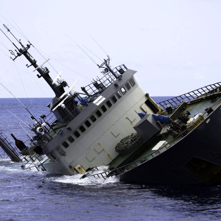 Sea Shepherd Crew Say Poaching Ship May Have Been Scuttled To Conceal ...