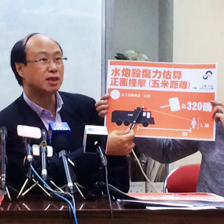 Hong Kong police monitoring body highlights dangerous effect of water