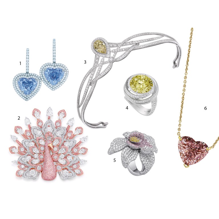 Luxury coloured diamonds for every occasion