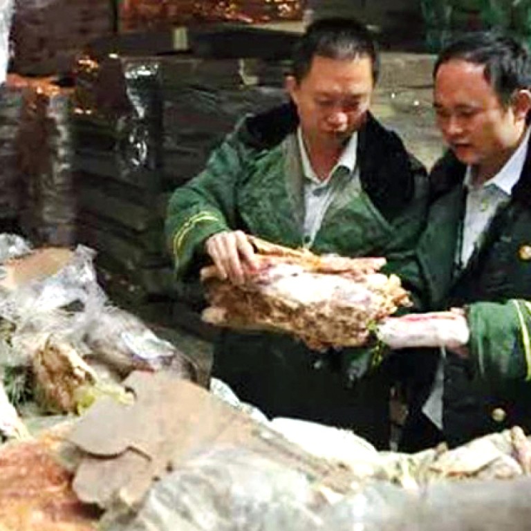 Most of the out-of-date frozen meat found in China ‘from United States