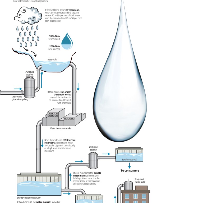 INFOGRAPHIC: How Hong Kong's drinking water reaches your home | South ...
