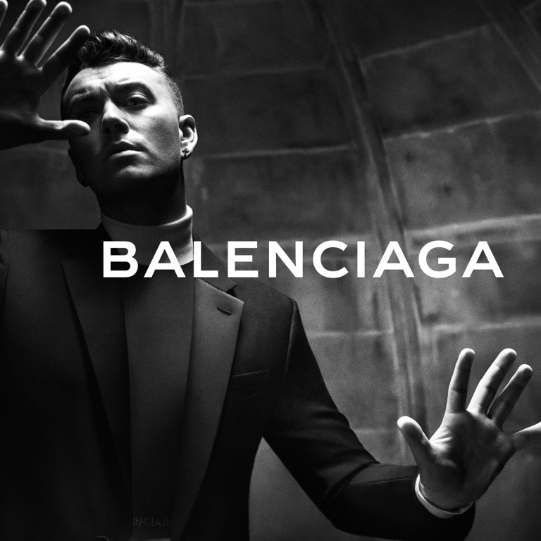 Singer and songwriter Sam Smith is the new face of Balenciaga