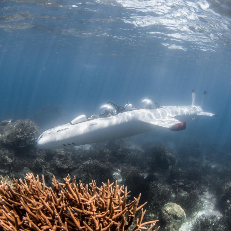 Laucala Island Resort boasts the world’s first resort submarine that is capable of going down 150 metres below the surface.