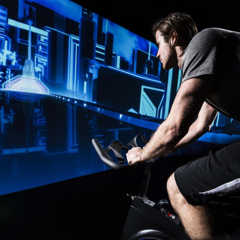 At Pure's Immersive Studio, technology is used to engage and encourage people to exercise. Photo: Nathan Gallagher
