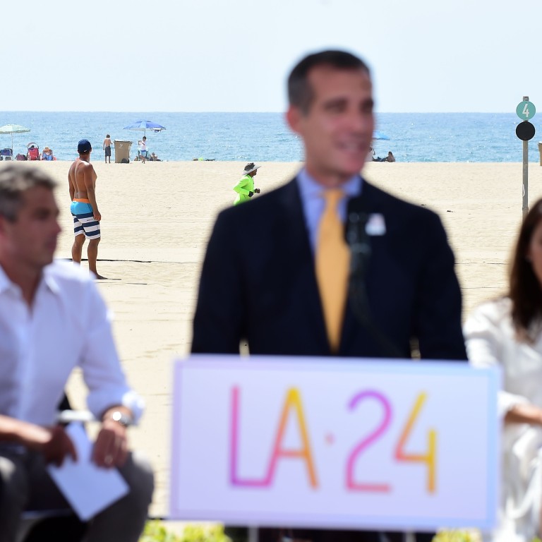 Los Angeles officially joins the race to host the 2024 Olympic Games