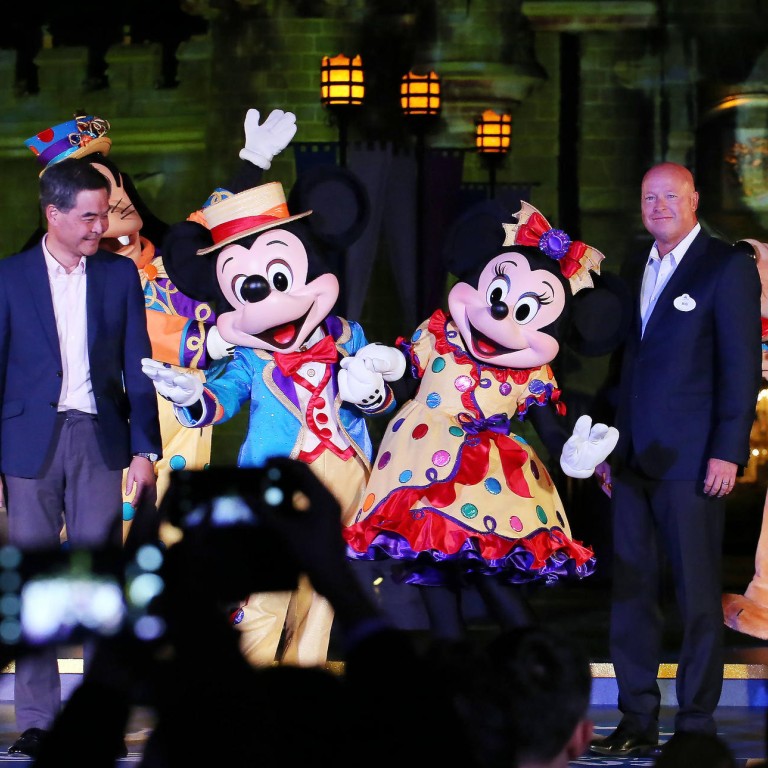 Hong Kong's Disneyland marks 10th anniversary with fireworks and