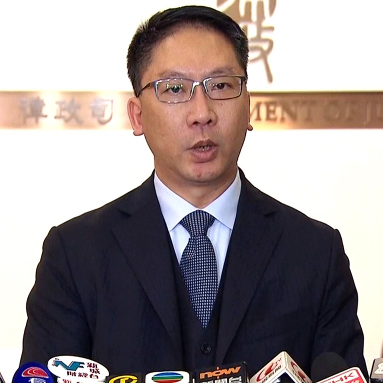 Hong Kong Justice Minister Again Denies Politics Played Part In Prosecution Of Occupy Central 8947