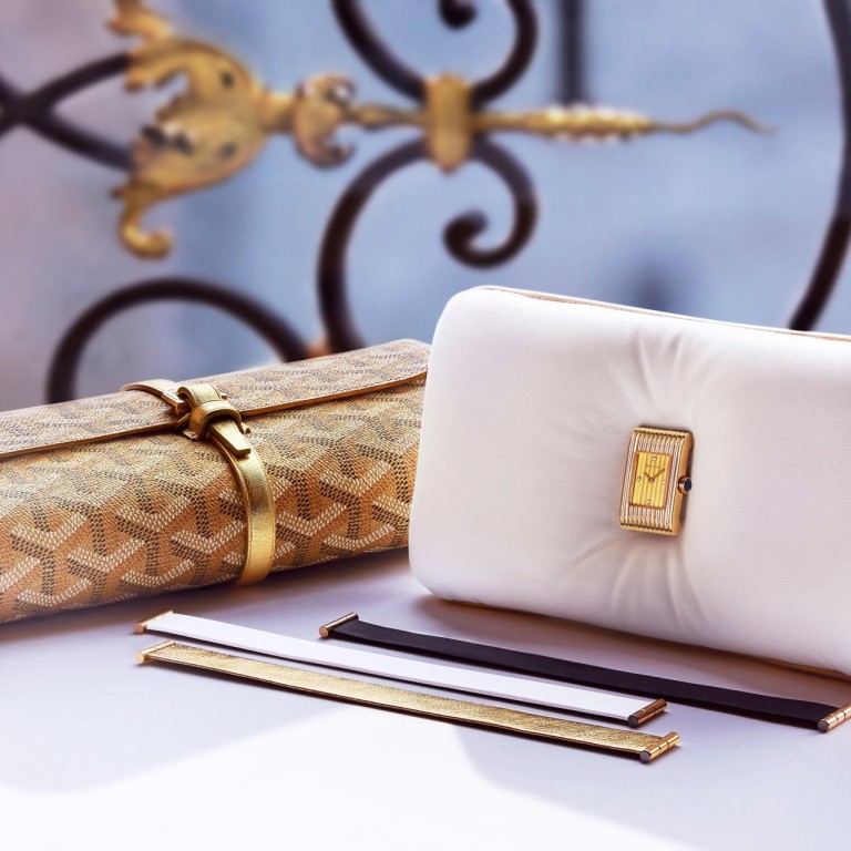 Goyard and Boucheron create case and watch to celebrate Place Vendôme
