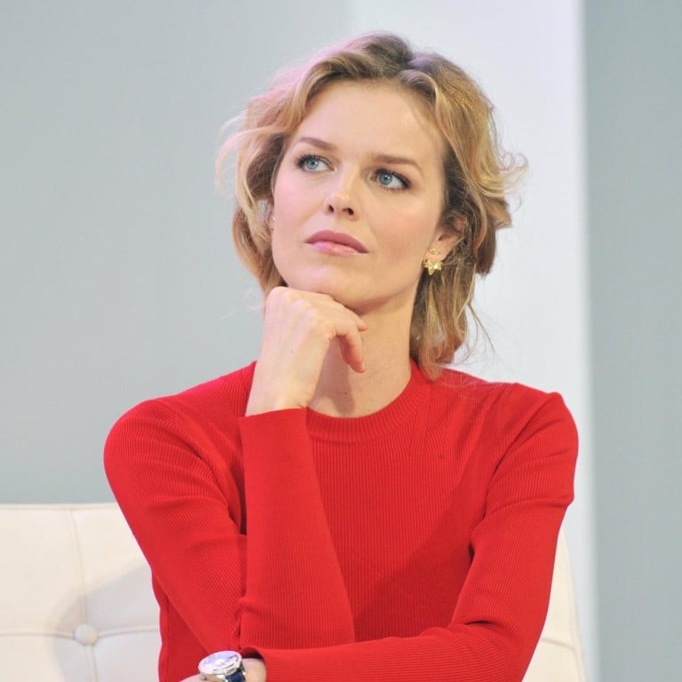 Supermodel Eva Herzigova is the new face of Dior's luxury beauty line