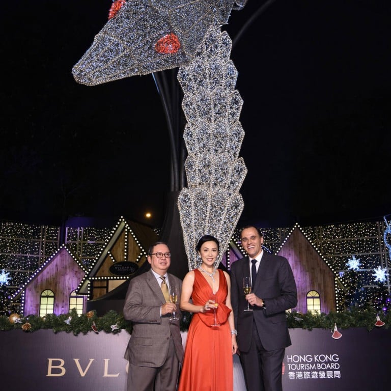 Peter Lam, Carina Lau and Antoine Pin host the lighting ceremony #stylescmp