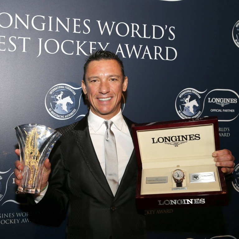 Frankie Dettori won the 2015 Longines World’s Best Jockey Award #stylescmp