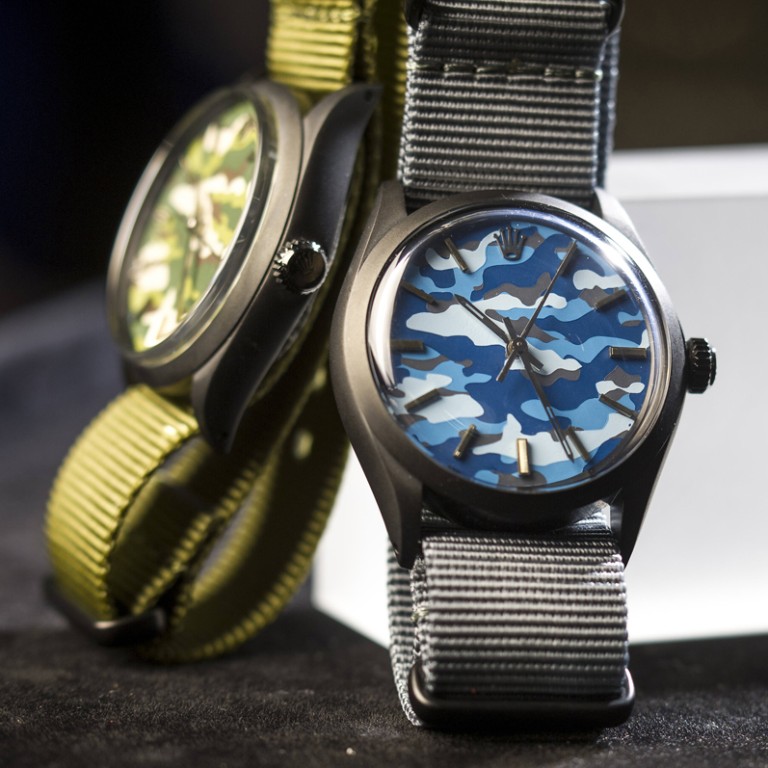 Vintage Rolex Air King reworked by VDB/TPT. Photo: Bruce Yan