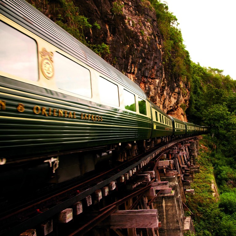 Luxury train rides offer the opportunity to sit back and relax and enjoy  the view