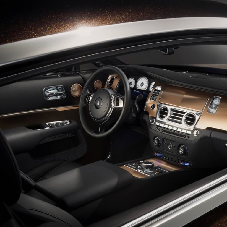 The advanced navigation and music systems inside Rolls-Royce's Wraith. The marque is proud of its GPS Satellite-Aided Transmission in the model. Photos: Xinhua, AFP, Reuters, EPA, Bloomberg, Microsoft