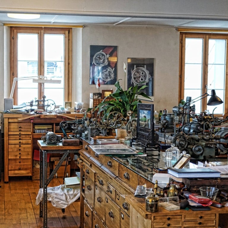 Philippe Dufour nurtured his skills at his atelier in Vallee de Joux.