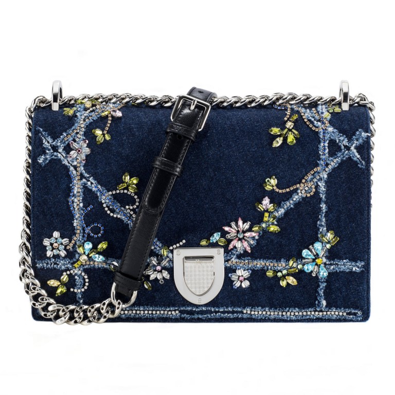 Dior opens luxury boutique in Times Square where customers can get their hands on the new Diorama bag embroidered with crystals