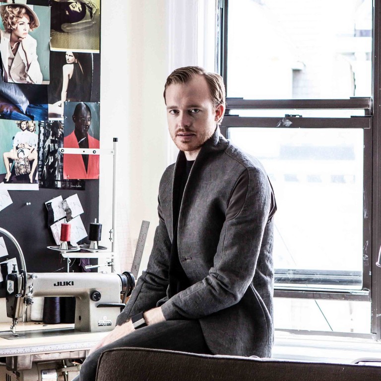 New York brand Abasi Rosborough designs menswear with sustainable materials and ergonomic style