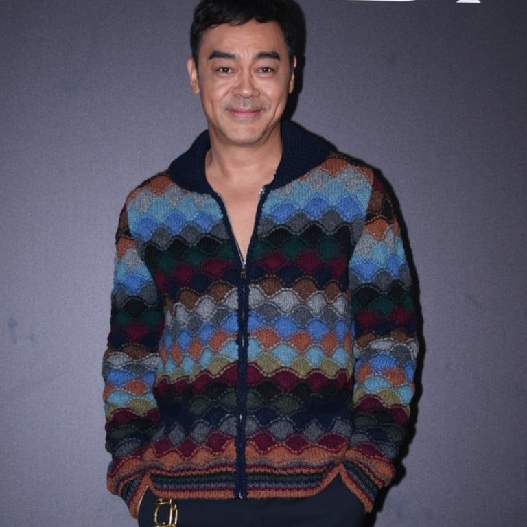 Sean Lau dons a colourful sweater to brighten up the star-studded event #stylescmp