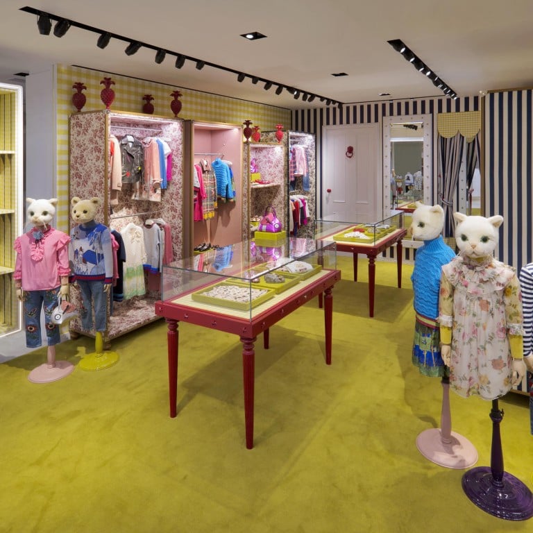 Colourful world: Gucci's children's play room at SOGO stretches the imagination