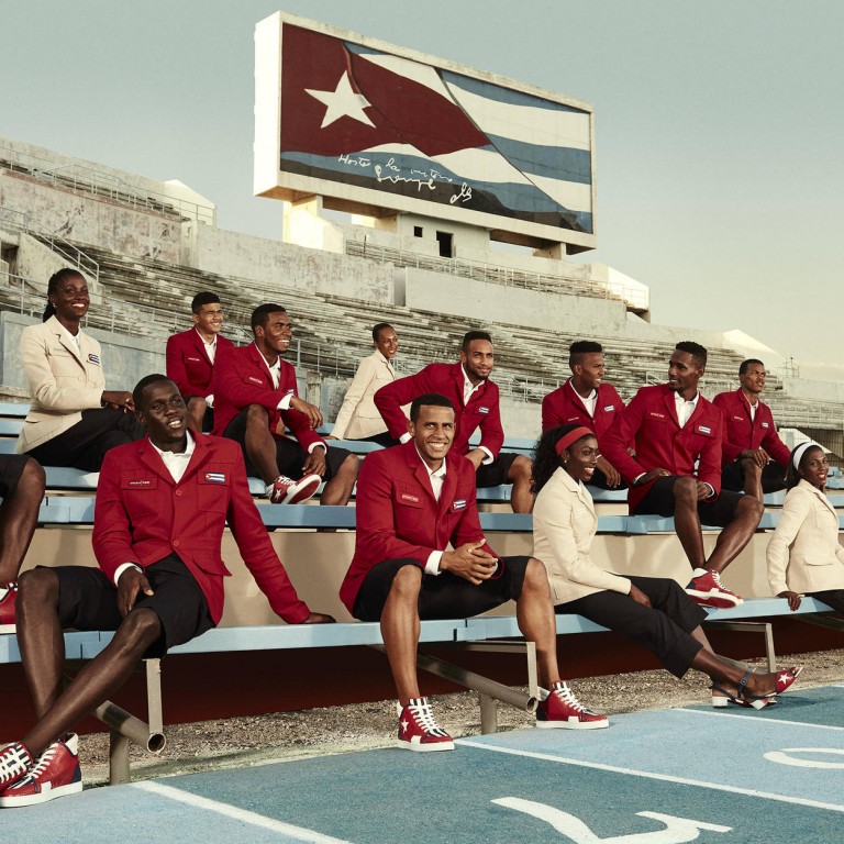 Christian Louboutin collaborates with SportyHenri.com to make celebratory outfit for Cuban Olympic delegation for Rio Games