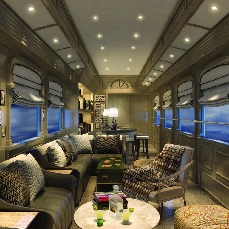 Belmond operates luxury train ride along the mountains of South America