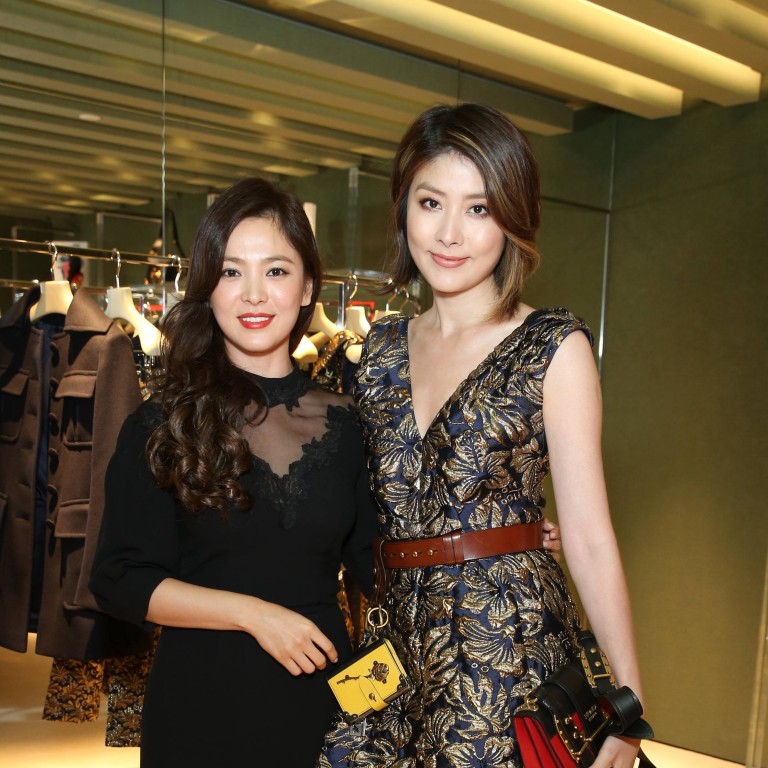 Song Hye-kyo and Kelly Chen
