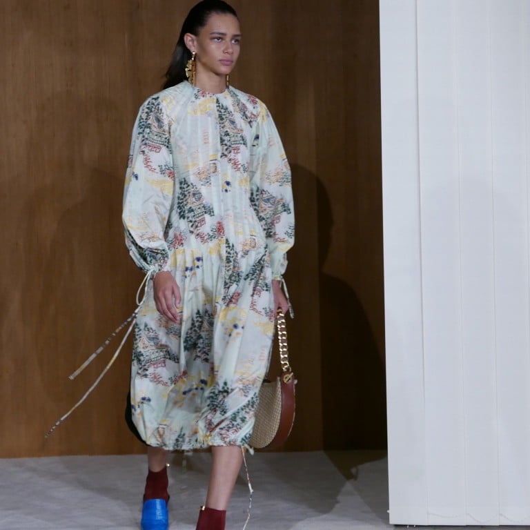 A look from Loewe spring-summer 2017 collection. Photos: Vivian Chen