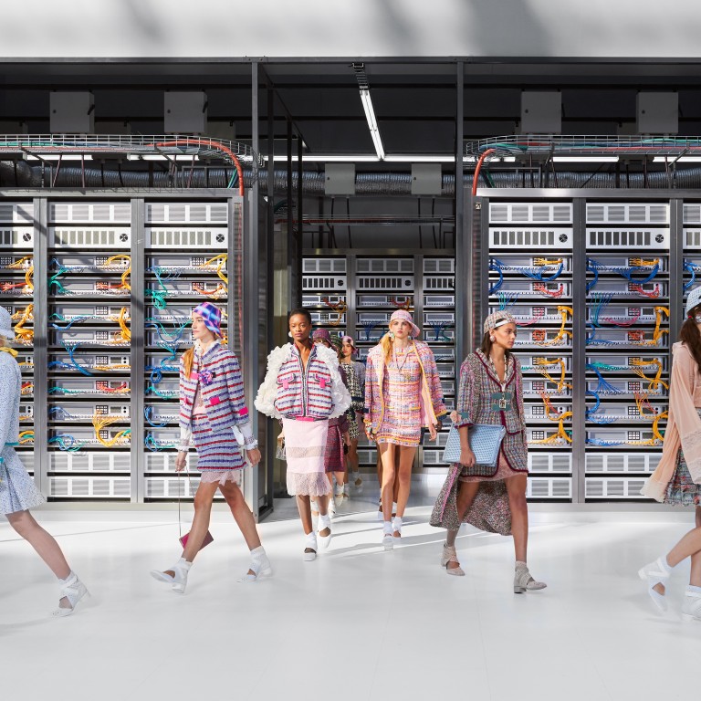 Karl Lagerfeld reincarnates robot look as Chanel goes cyber