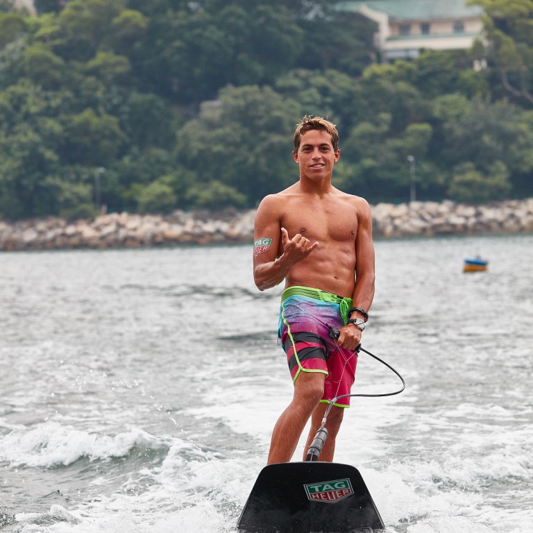 Surf master and stand-up paddle champion Kai Lenny makes waves in Hong Kong