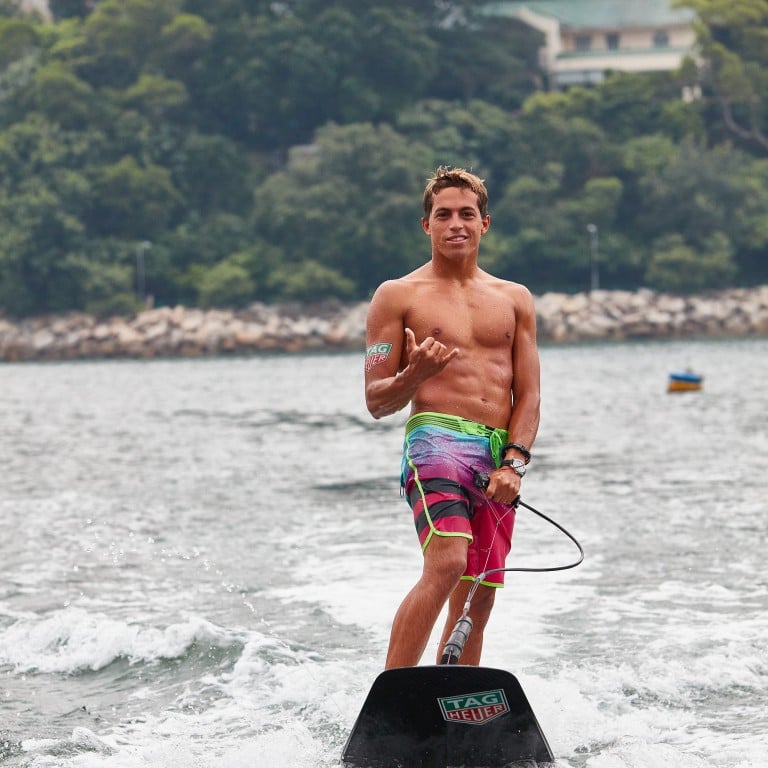 Surf master and stand-up paddle champion Kai Lenny makes waves in Hong Kong