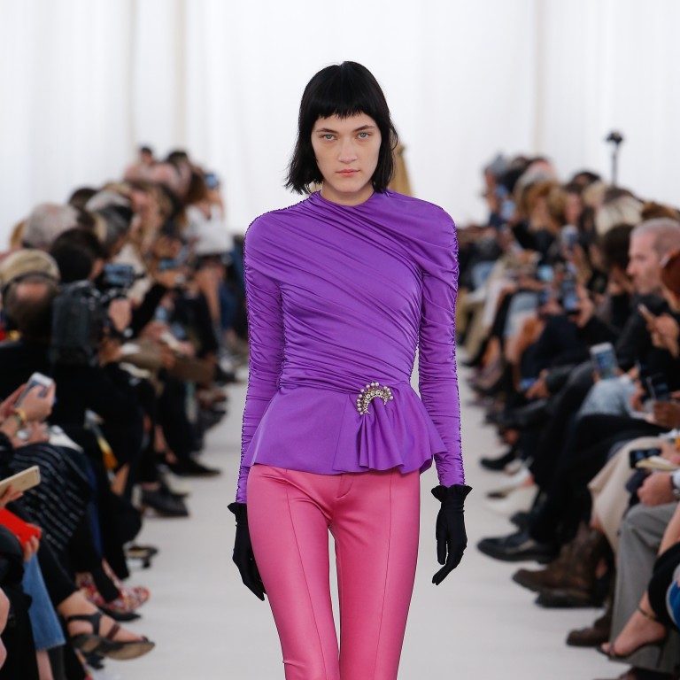 A look from Balenciaga's spring/summer 2017 collection