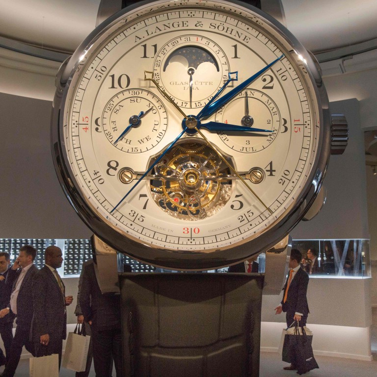 The Salon International de la Haute Horlogerie (SIHH) professional fair in fine watchmaking. Photo: AFP