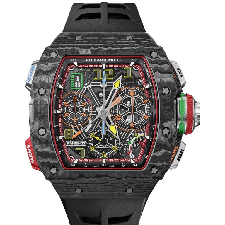 RM 65-01 Automatic Split Seconds Chronograph. Photo: Richard Mille