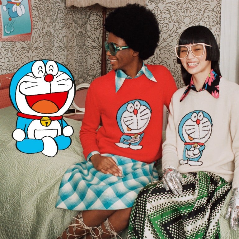 Gucci’s campaign for Lunar New Year features iconic Japanese anime character Doraemon. Photo: Gucci